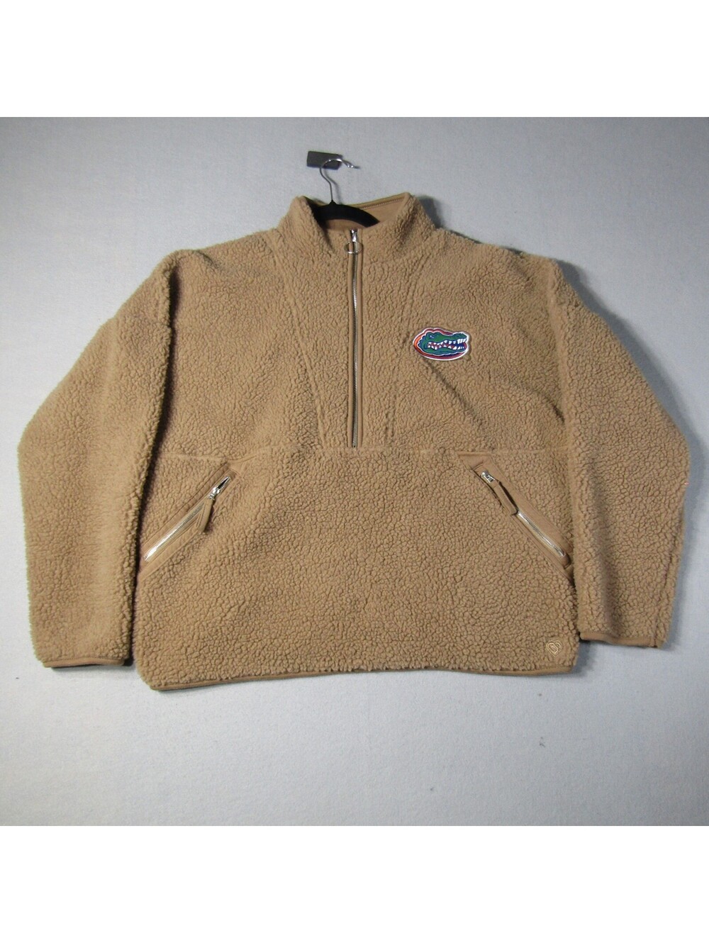 NWT Colosseum Florida Gators Brown Polar Fleece Jacket Woman's M Flour Brown